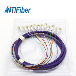 Simplex Pigtail Fiber Optic Cable , LC Multimode Fiber Pigtail High Stability