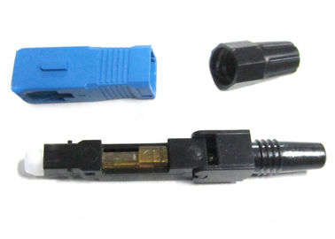 Distribution Frames Un-Polished FTTH Solution SC Fast Connector With Fiber