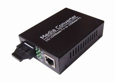 Single / Dual Fiber Optic Media Converter with Half / Full Duplex