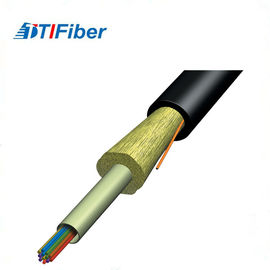 12 24 48 Core Aerial Fiber Optic Cable Single Sheath ADSS All Dielectric Self