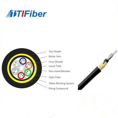 1KM G652D Outdoor Type ADSS Fiber Optic Wire