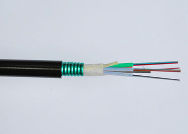 Long - haul communication system PE sheath Fiber Cable with Steel Member